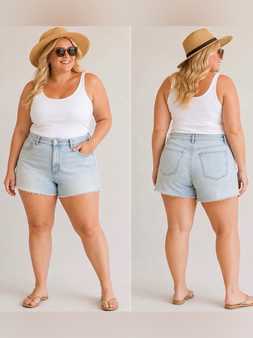 Madewell Relaxed Mid Rise Frayef Hem Denim Shorts